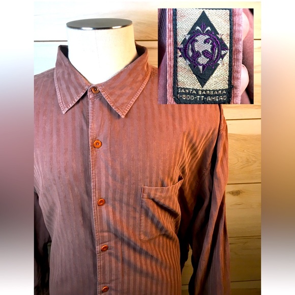 The Territory Ahead Other - Territory Ahead FUC Men's 2XL Textured Longsleeve Button Up Shirt